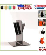 Stylish Black and Orange Log Splitter Wedge for Quick Firewood Preparation - $106.29 CAD