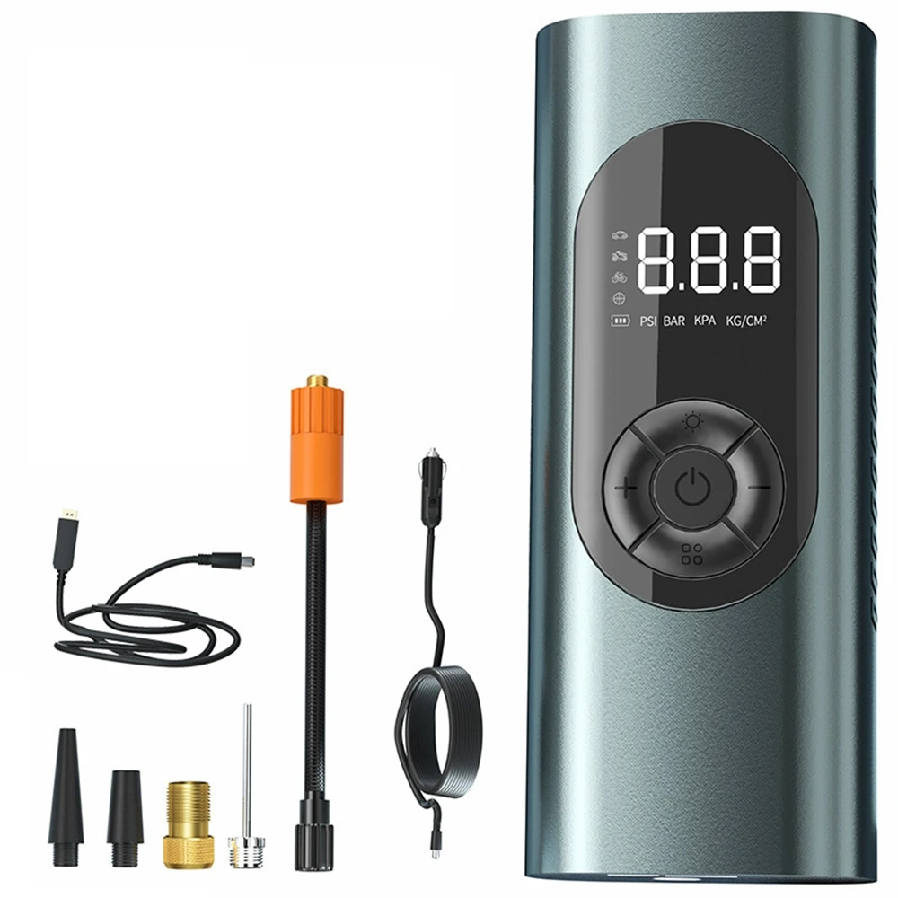 Car Electrical Air Pump Fast Inflation 6000mAh Portable Wireless Car Tire Inflat - £132.18 GBP