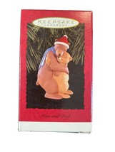 Hallmark Keepsake Ornament Mom and Dad Hugging Bears 1996 Christmas New - £9.58 GBP