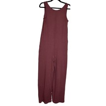 Fabletics Grace Relaxed Jumpsuit Dark Rouge Wide Leg Relaxed Fit Women&#39;s... - $26.18
