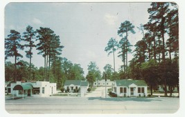 Vintage Postcard Thompson&#39;s Cottage Court Motel Fayetteville North Carolina - £6.42 GBP