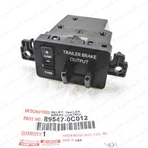 New Genuine OEM Toyota 15-18 Tundra Instrument Panel Trailer Brake Contr... - $252.00