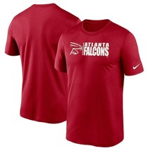 Atlanta Falcons Mens Nike Team Impact Legend DRI-FIT S/S T-Shirt - Large... - £18.97 GBP