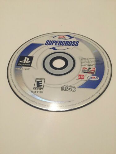 EA Sports Supercross  Sony PlayStation 1 PS1 Disc Only.  Free Shipping!! - $6.93
