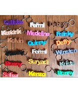 Unique Personalized Keyring 3D Printed, Custom Name and Personalized Key... - £3.91 GBP
