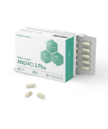 Anemo 3 Plus endurance &amp; immune system peptide complex 20 &amp; 60 capsules - $115.00+