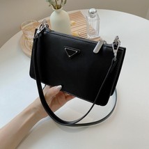 White Trendy Shoulder Bags for Women Small Pu Leather Crossbody Bag Brand Design - £23.42 GBP