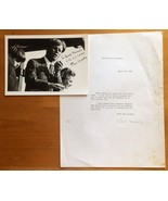 1969 Ethel Kennedy Signed Photo and Photocopied Letter 1968 Robert RFK N... - £195.45 GBP