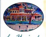 La Hacienda Menu Mission Inn Golf and Tennis Resort Howey in the Hills F... - $17.82