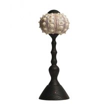 interoknack Handmade Sea Urchin Table Lamp, USB Rechargeable Black Wood ... - $278.77 CAD