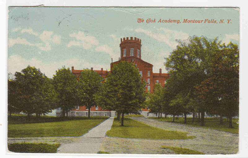 Primary image for Cook Academy Montour Falls New York 1914 postcard