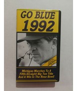 GO BLUE 1992 (VHS) BIG TEN TITLE  - £7.56 GBP