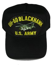 UH-60 Blackhawk U.S. Army Helicopter Hat - Black - Veteran Owned Business - £18.18 GBP