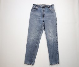 Vtg 90s Levis 551 Womens 14 Long Distressed Relaxed Fit Tapered Leg Jeans USA - £47.33 GBP