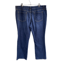 Merona Bootcut Jeans 16 Women’s Dark Wash Gently Used [#0875] - £8.79 GBP