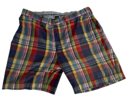 Polo Golf Ralph Lauren Madras Plaid Shorts Classic 9&quot; Men’s Size 36 - $37.99