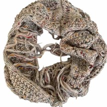 Altar&#39;d State Oatmeal Multicolor Cable Knit Infinity Scarf NWT - £21.93 GBP