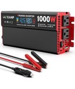 Olteanp 1000 Watt Car Power Inverter: 12V Dc To 110V/120V Ac; 2 Ac, Travel. - $1,674.71 MXN