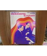 THE BEST OF RODGERS &amp; HART 1972 SHEET MUSIC BOOK PIANO CHAPPELL &amp; CO - $6.88