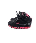 FILA Girls Black &amp; Pink Hi-Top Sneaker Size 3 - $12.00