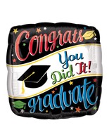 Mayflower 17&quot; Anagram Going Places Foil Balloon, Multicolor - $8.99