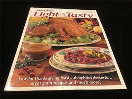 Taste of Home’s Light &amp; Tasty Magazine October/Nov 2001 Low Fat Thanksgiving - £7.17 GBP