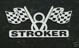 V8 STROKER MOTOR engine decal for stroked hot rod race pro street muscle car - £7.65 GBP