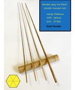 10’ 6wt Bamboo Spey Blank – 3pc 2 Tips, Hardy Palakona Taper, Scarf Ferrule - $350.00