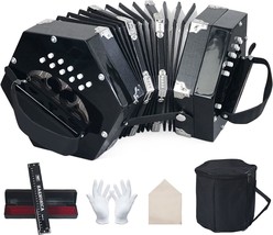 20 Buttons Accordion For Adults/Kids, Professional Accordion For Novices, - £185.77 GBP