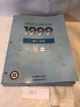 OEM 1999 GMC Safari Van / Chevrolet Astro Van M/L Service Manual Vol 2 - $14.85