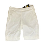 NWT$75 Nike Dry-Fit UV Women&#39;s 11&#39;&#39; White Golf Shorts AJ5663-133 - $29.99