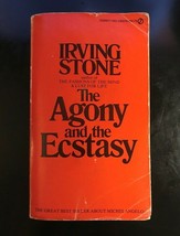 The Agony and the Ecstasy : A Biographical Novel of Michelangelo by Irving Stone - £3.32 GBP