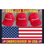 Freedom CHARLIE KIRK Patriotic Memorial Baseball Cap EMBROIDERED Pray fo... - $27.56 CAD
