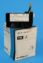 NIB FUJI ELECTRIC TK-2N/UL 2E THERMAL OVERLOAD RELAY TK-2 1NK1QN 4~6A - £20.79 GBP