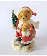 1996 Cherished Teddies Santa Bear Klaus 2 Autos Priscilla Hillman - £15.52 GBP