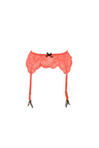 Agent Provocateur Womens Garter Belt Lace Lingerie Elegant Pink Size Ap 3 - £89.16 GBP