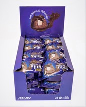 Protein Muffin Double Choco Cookie Cream 60g box - 24pcs Gluten Free Vegan MHN - £39.17 GBP
