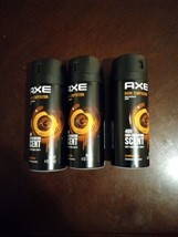 3 Cans AXE Dark Temptation Bodyspray Deodorant - 150ml (Y126) - £13.90 GBP