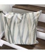 Callisto Home Deco Pillows Gold Silver 24” Square ~New~ - $102.21 CAD