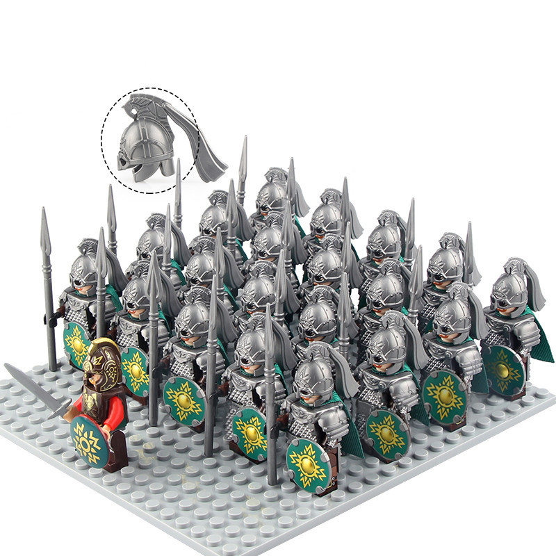 Rohan Elite Soldiers Army King Theoden Lord of the Rings Custom 21 ...