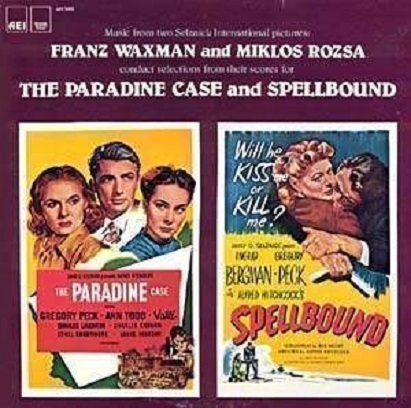 Primary image for Paradine Case; ( Waxman ) & Spellbound ( Rozsa ) - Soundtrack/Score Vinyl LP