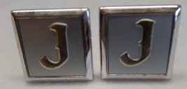 Swank Men's Personalized "J" Cuff Links Silvertone - $14.85