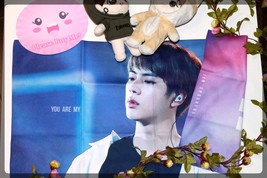 Slogan  - BTS Jin Fan Slogan Bangtan Kpop Towel Korean Seok jin - £35.41 GBP