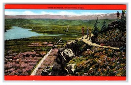 Ohme Gardens Wenatchee Washington WA UNP Linen Postcard S9 - £2.32 GBP