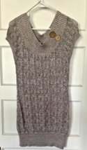 Vanity Women&#39;s Tan Sweater with Button Detail Size XL - $20.10
