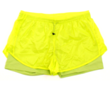Nike Women&#39;s XL Atomic Green Icon Clash Tempo Luxe Double Layer Running ... - $49.49