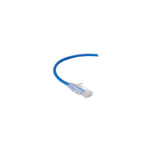 Black Box C6APC28-BL-03 3FT BLUE CAT6A SLIM 28AWG PATCH CABLE 500MHZ UTP... - $27.57