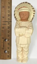 VIntage Plastic Indian Boy Chief Toy Premium (Circa 1950&#39;s) - $13.98