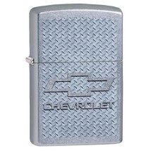 Zippo Lighter - Chevy Diamondplate Street Chrome - 854222 - $27.86