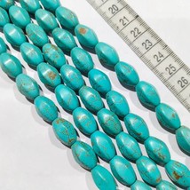 Fancy Turquoise Beads Kundan Mala Jewelry Making Raw Material - £21.28 GBP